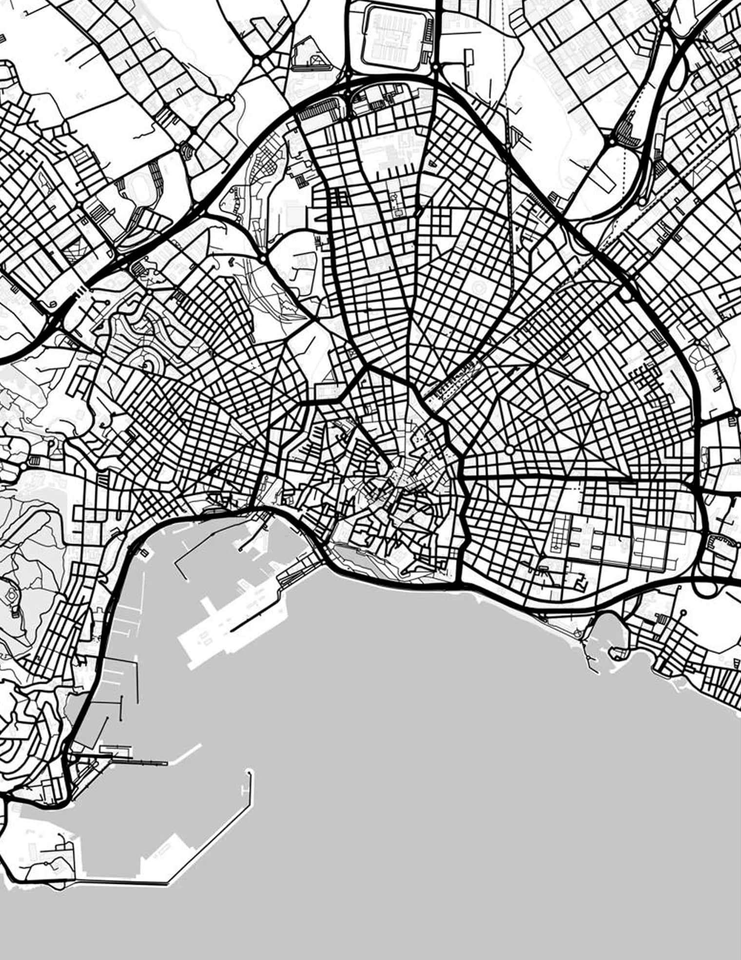 Mapa de Palma de Mallorca